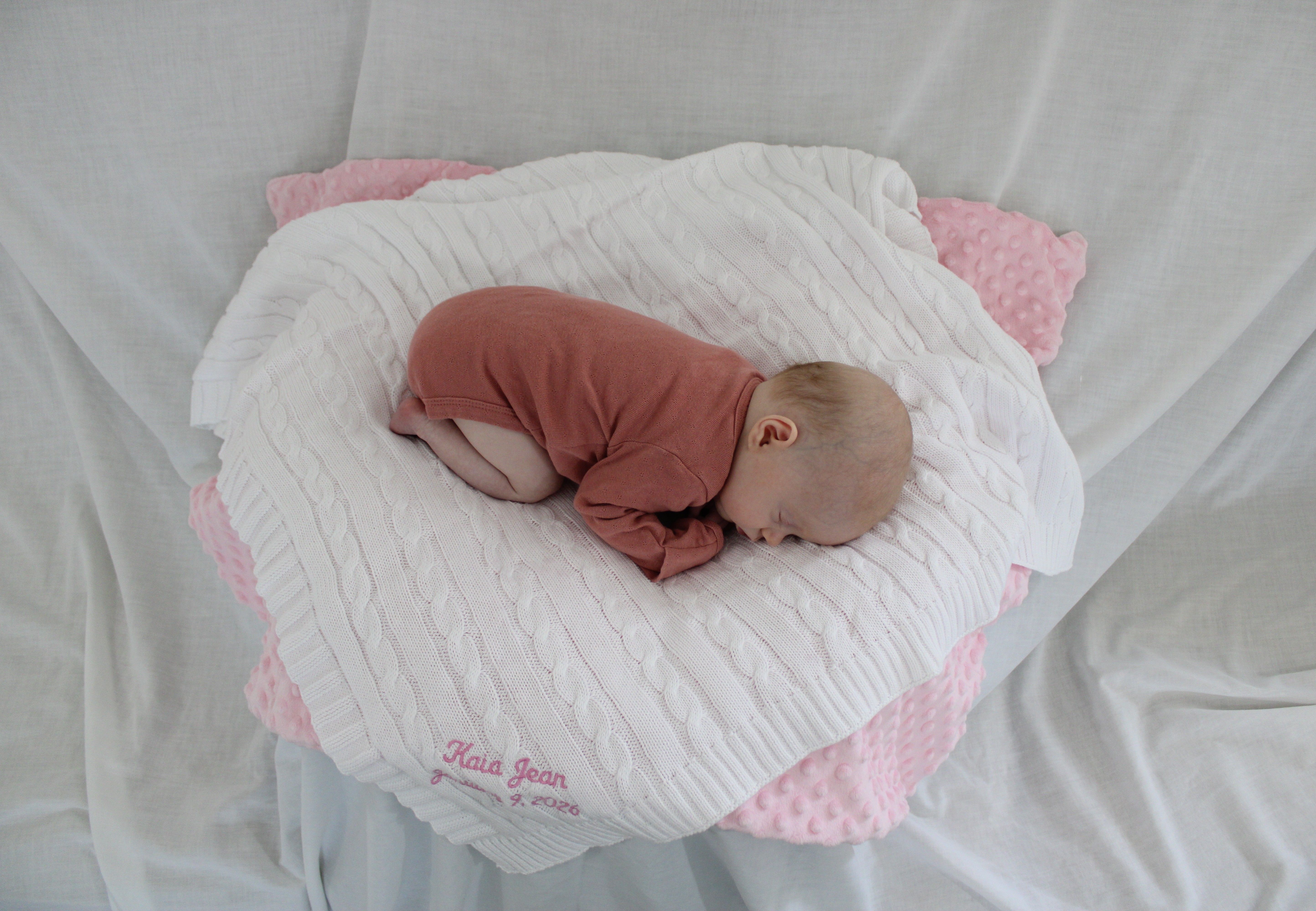 Zachte knuffeldoek met naam