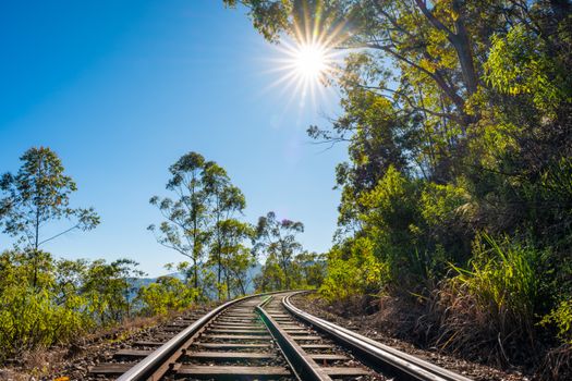 Hill-country train Ella to Kandy — Sri Lanka