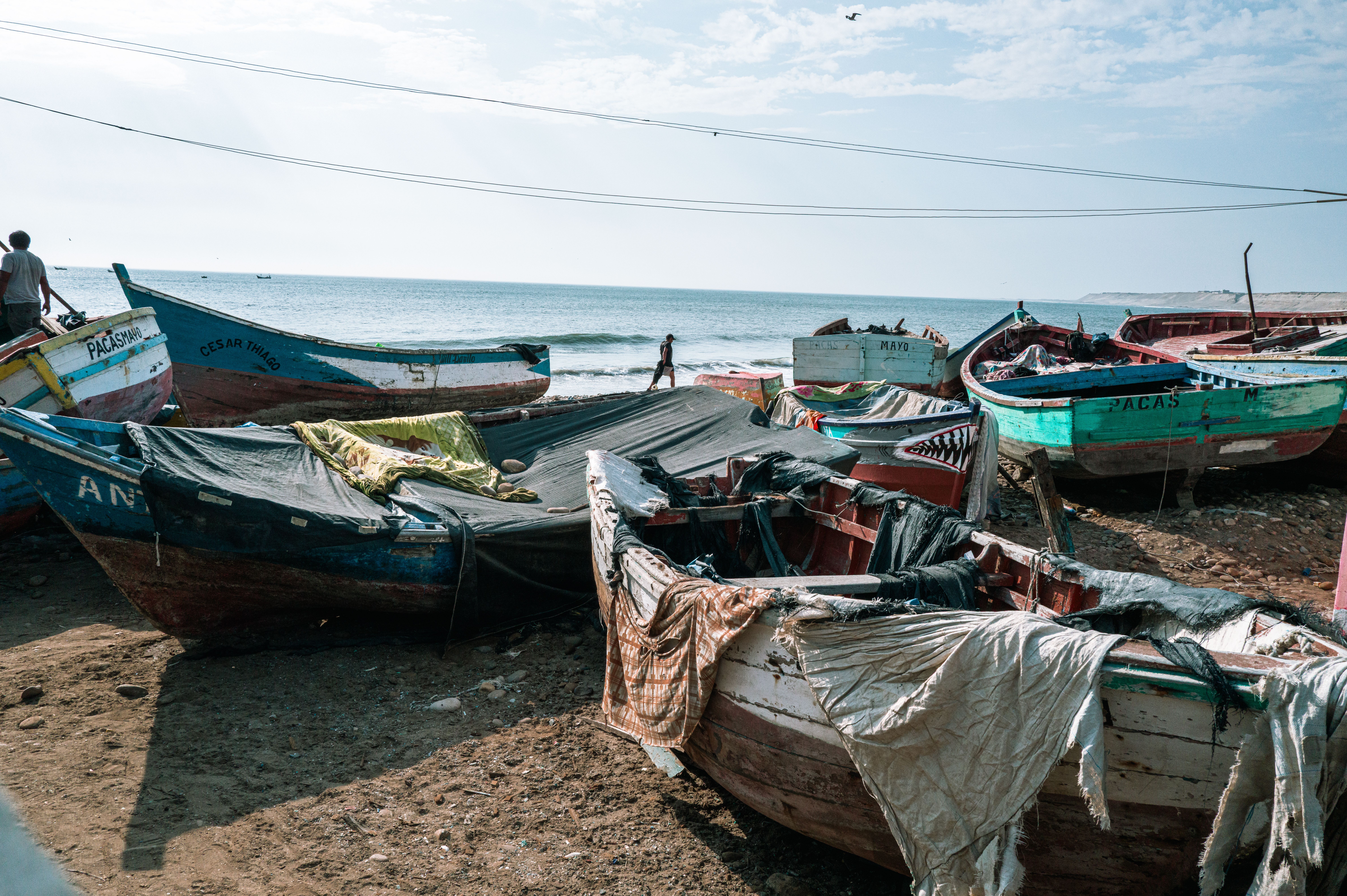 Panga Village Beach view 2