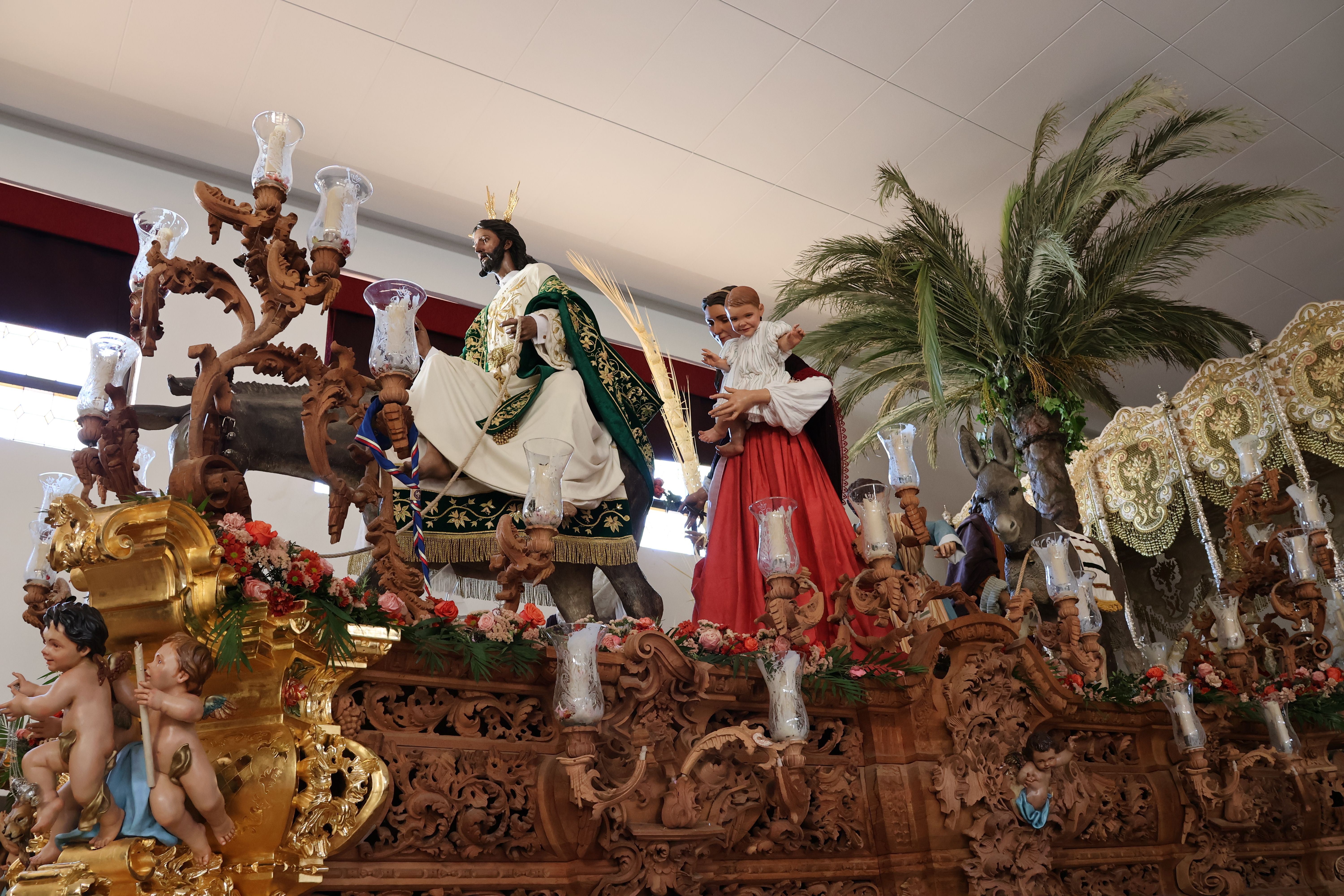 paso de la Borriquita de El Puerto de Santa María