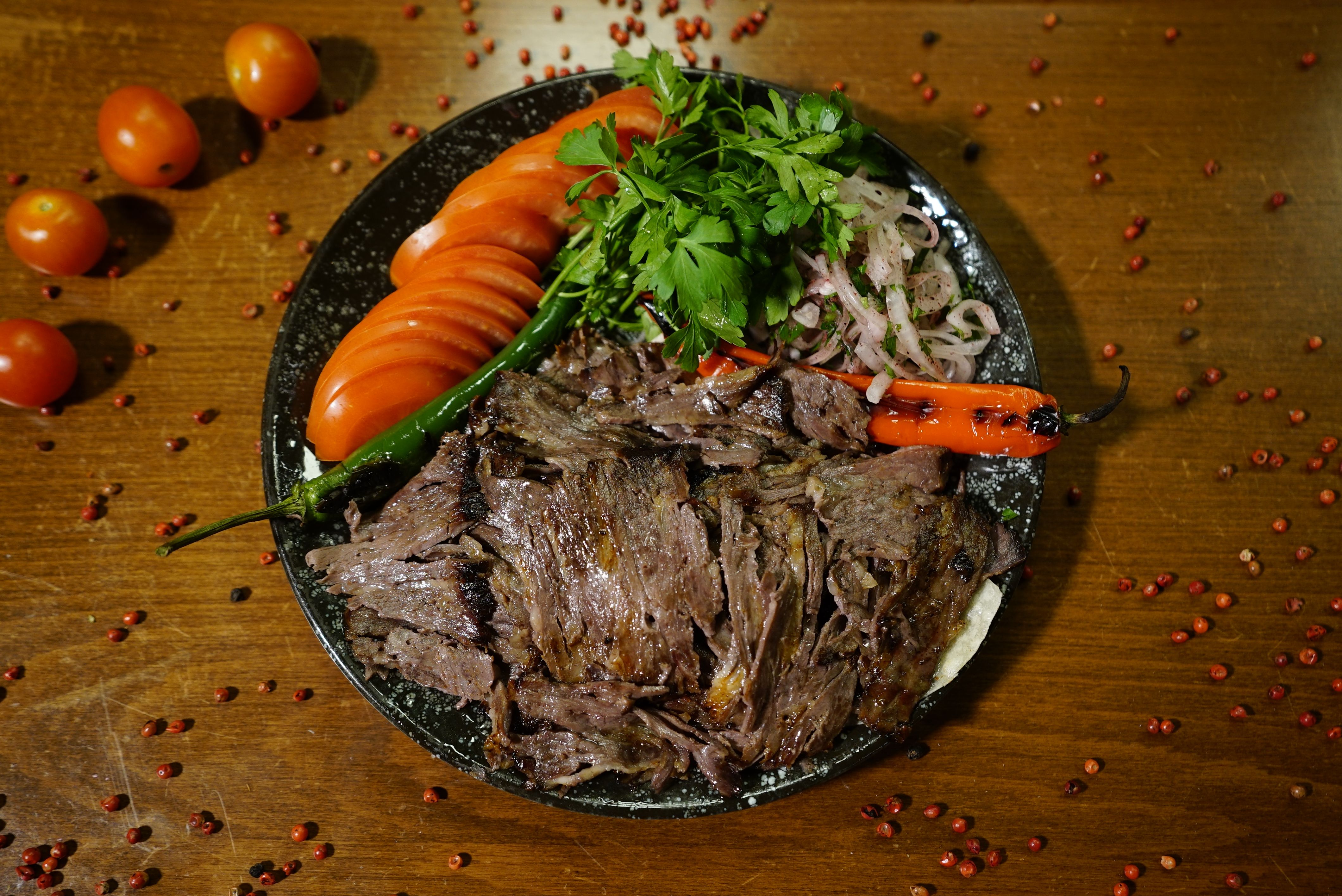 Slow-Cooked Gyro with Chipotle Slaw