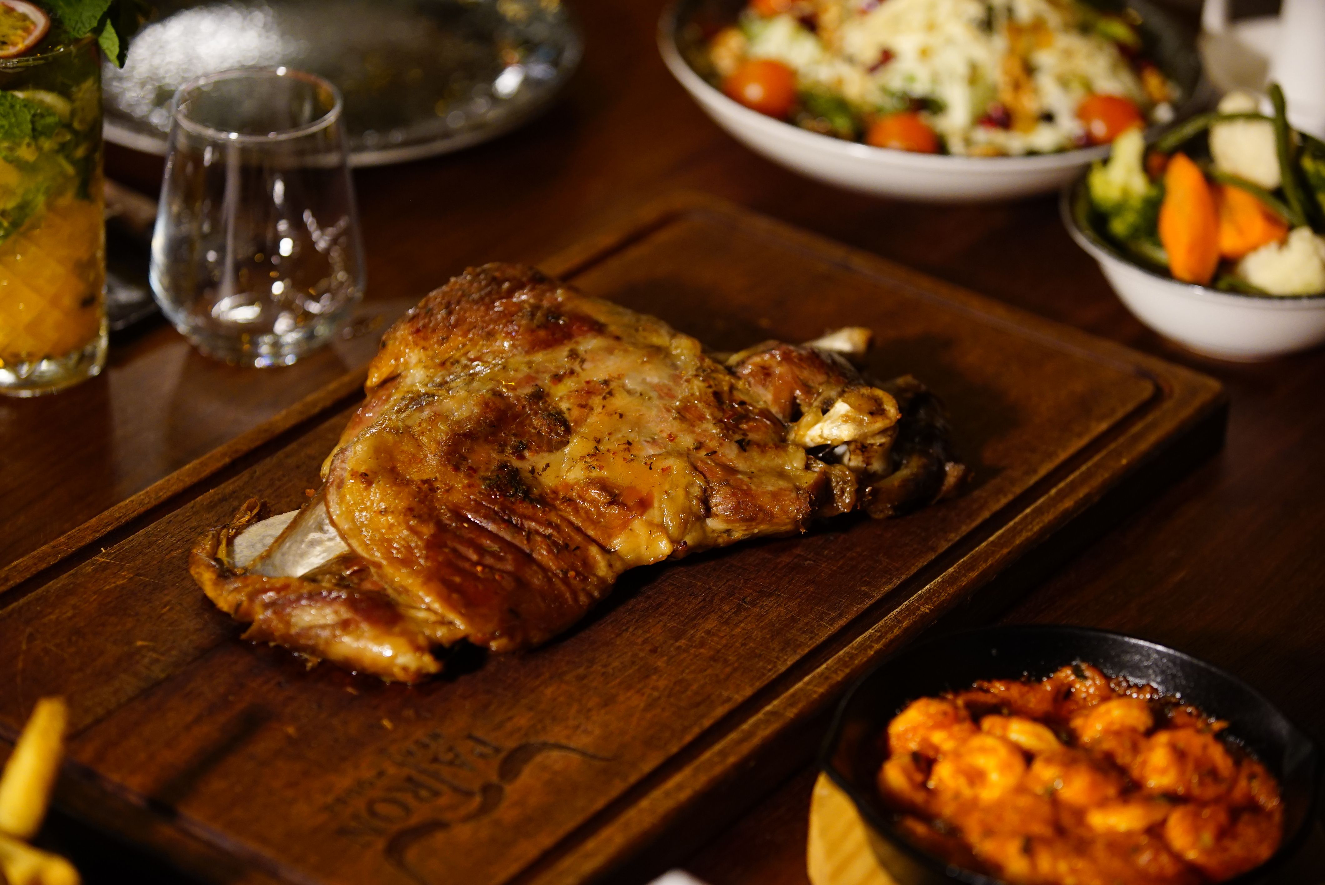 Idlib Feast Lamb with Sour Cherries and Pomegranate