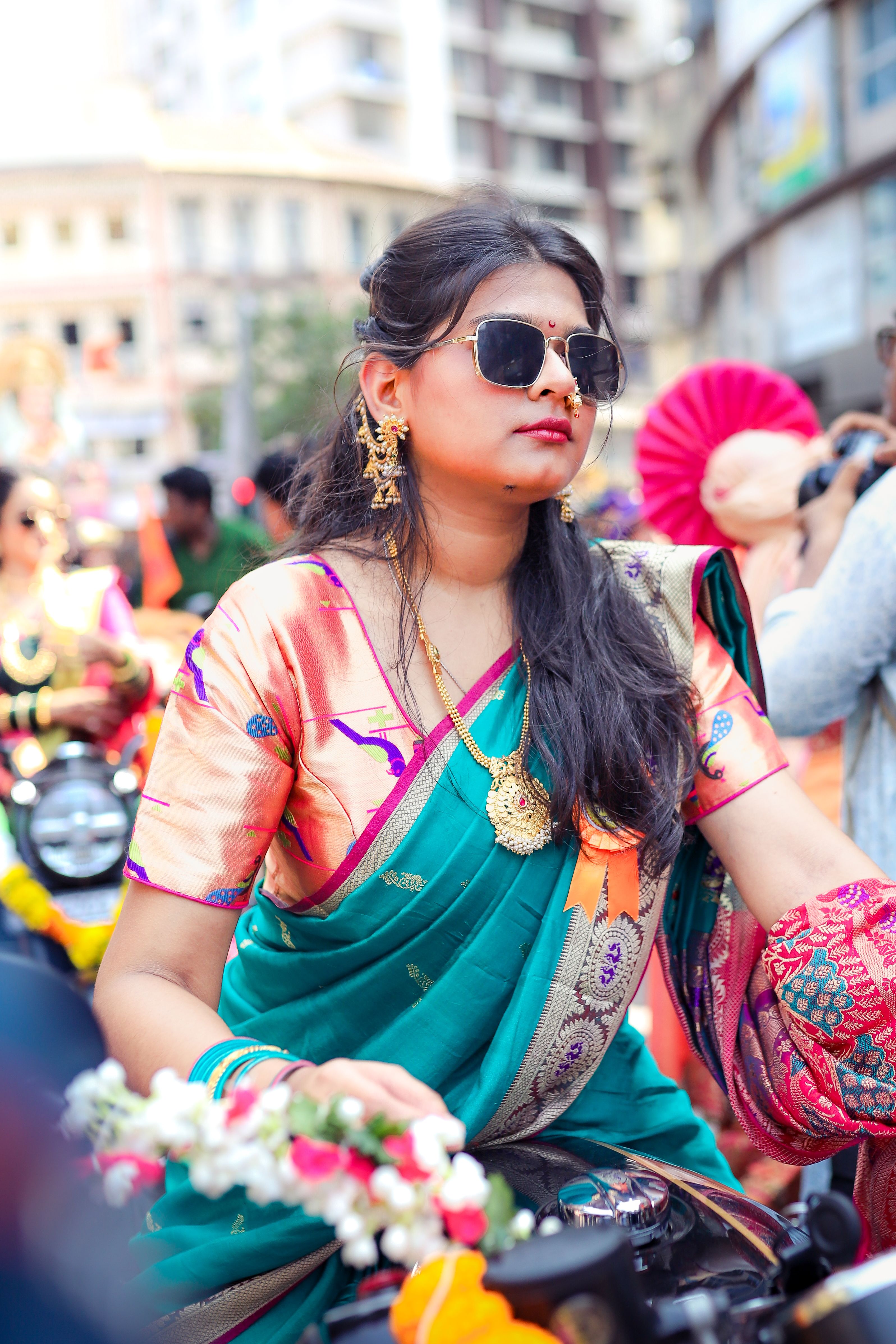 Colorful Indian Festival Celebration in Mumbai · Free Stock Photo