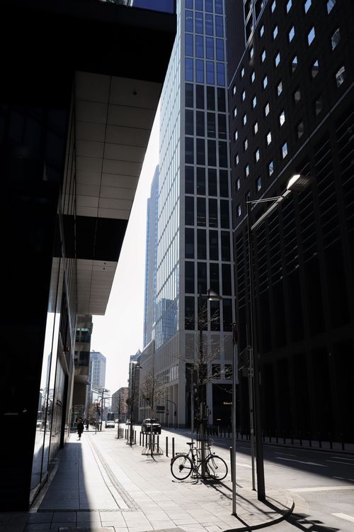 Modern Urban Street in Frankfurt Architecture · Free Stock Photo