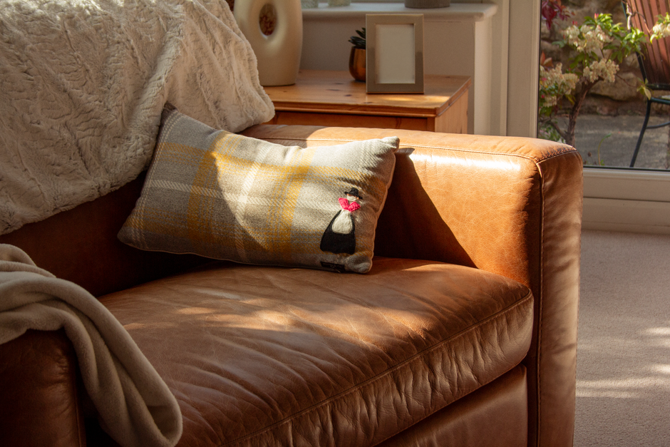 Gezellige herfstthema decoraties in interieur. Gezellige herfstthema decoraties in interieur.