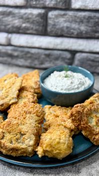 Puerto Rican Style Fried Fish With Sauce