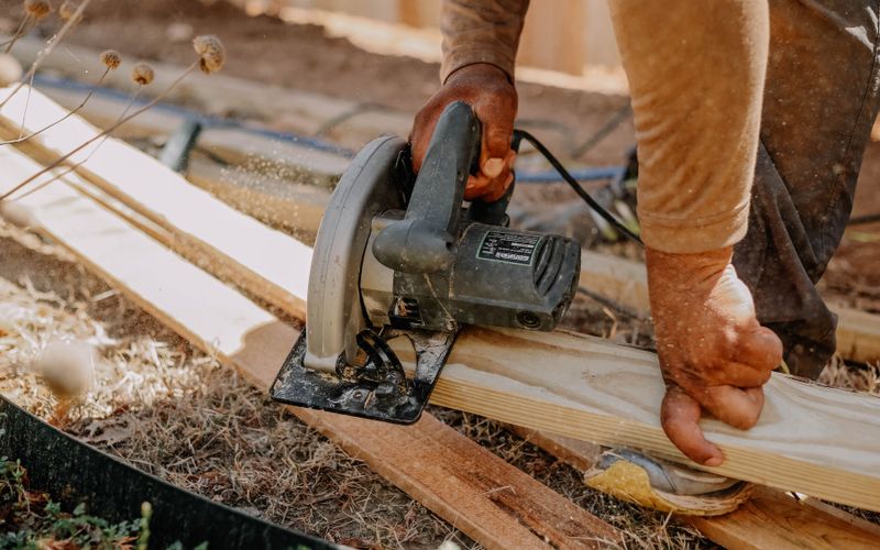 Home exterior repair work