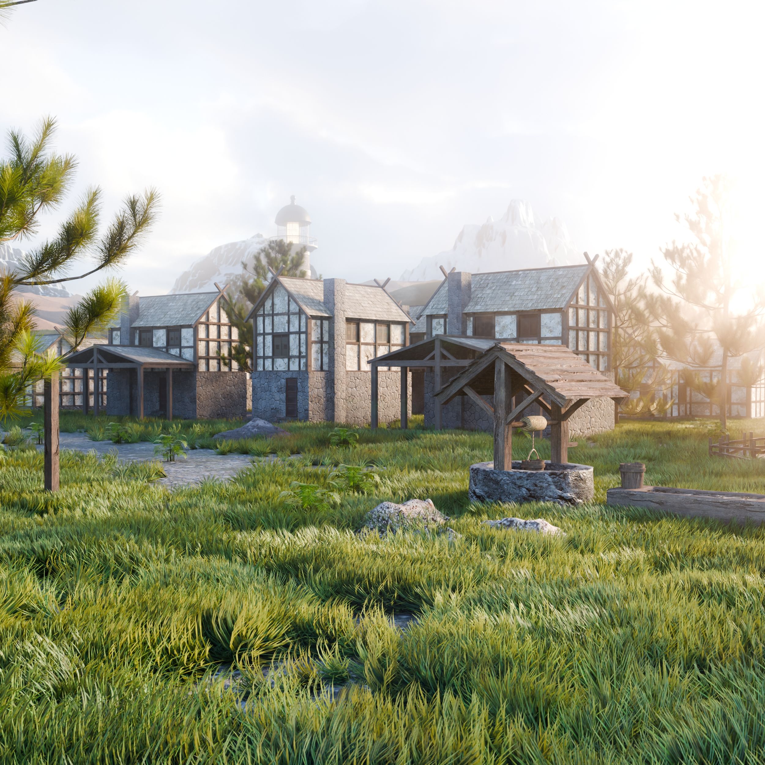 World of Warcraft inspired MMORPG housing