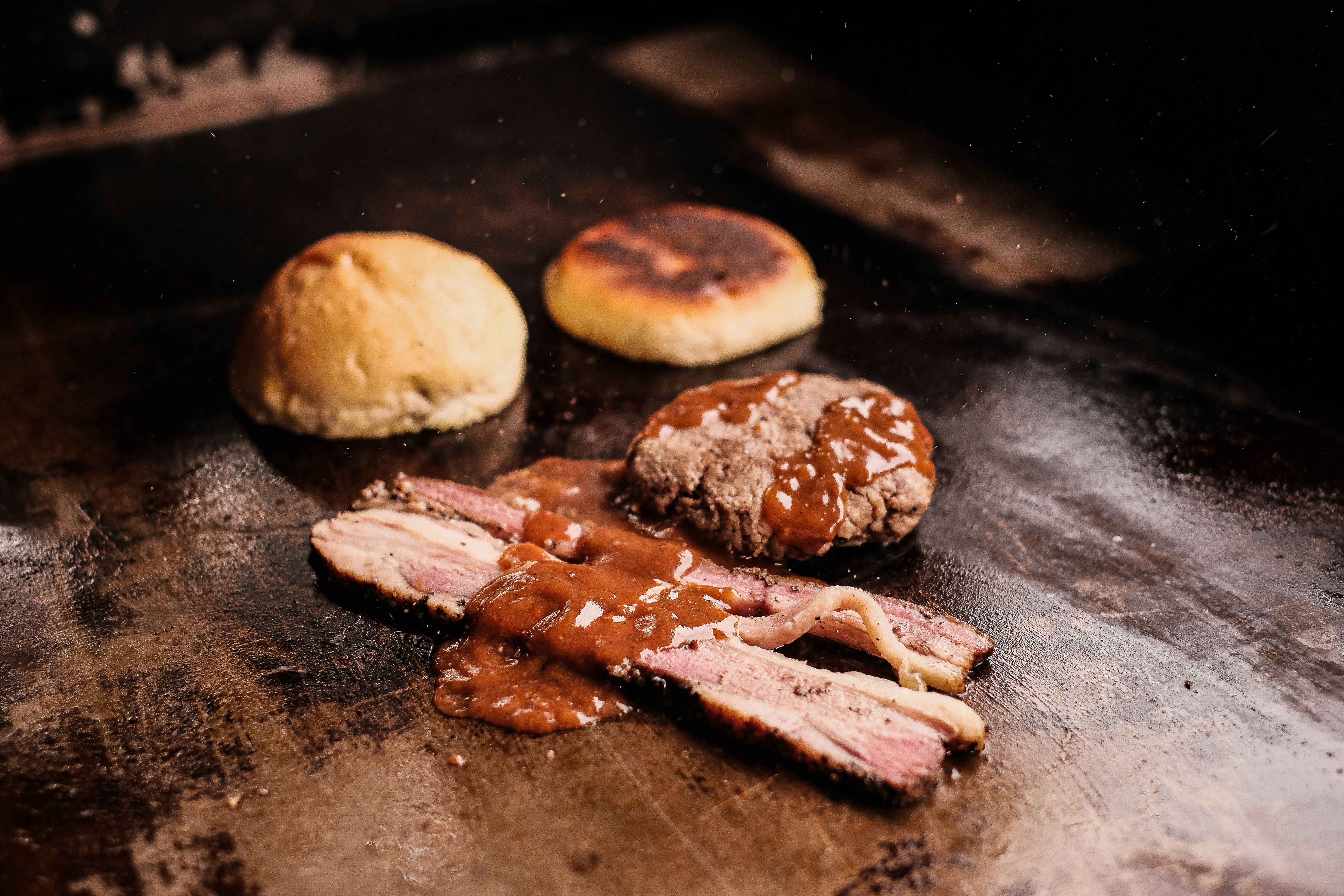 Dry-Rubbed Pulled Pork on a Potato Bun