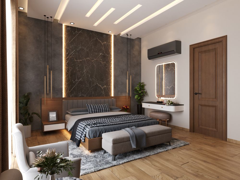 Modern Luxury Bedroom with Elegant Design · Free Stock Photo