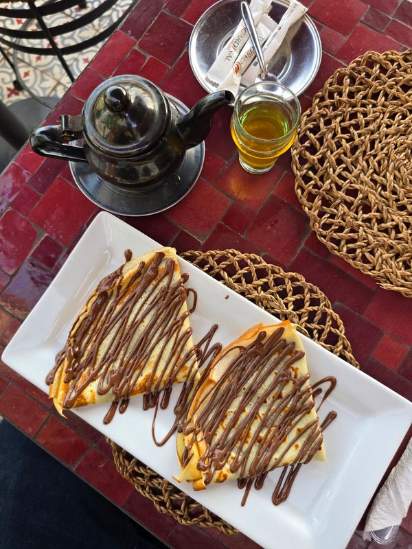 Crêpes met chocolade en muntthee – idee voor uw Thermomix | Nacira, Thermomix Antwerpen