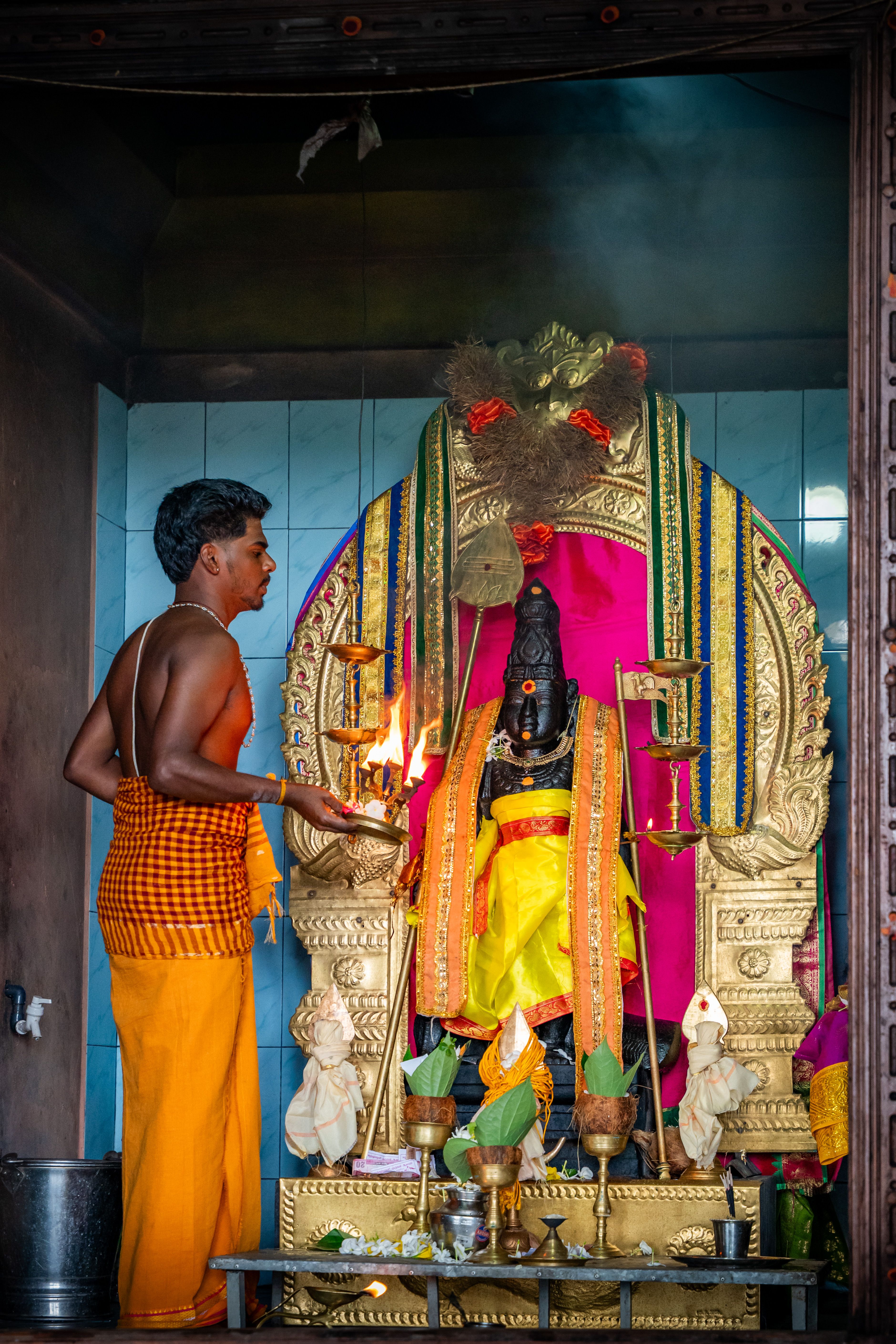 Hindu Ritual in Vavuniya Temple, Sri Lanka · Free Stock Photo
