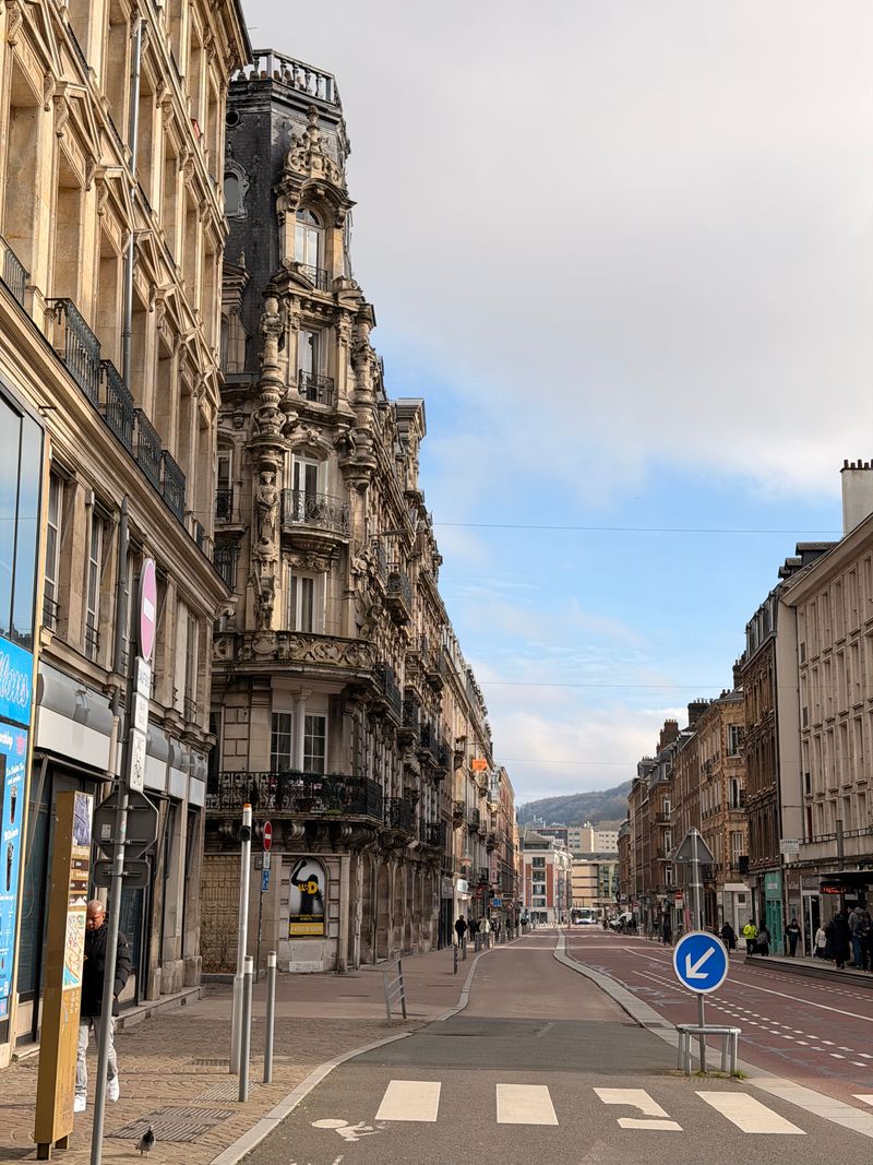 The old town of Rouen