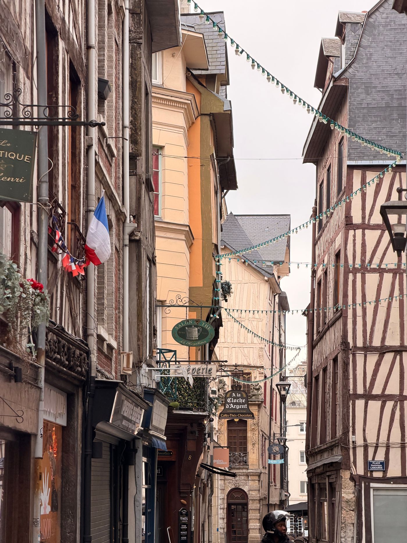 The old town of Rouen