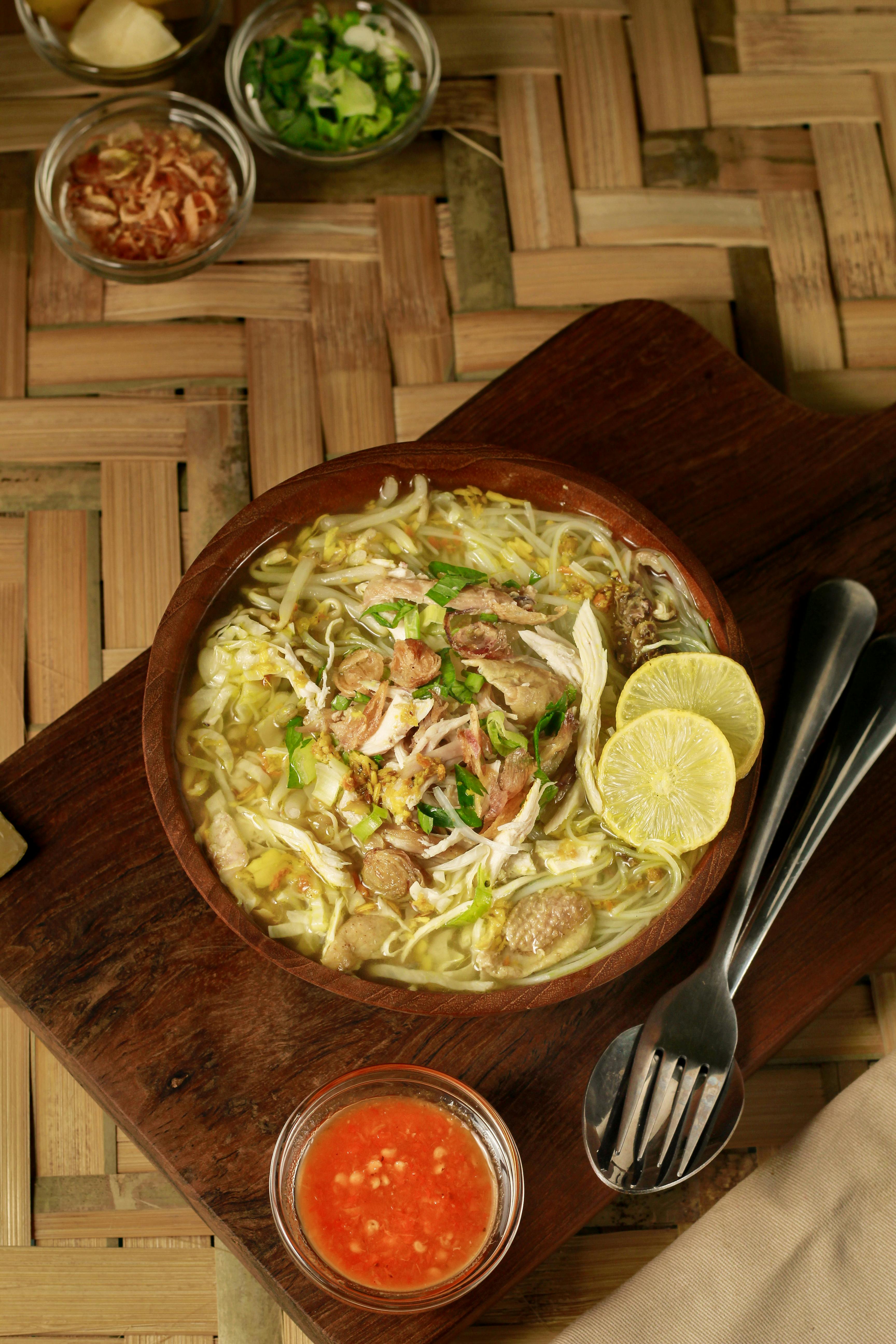Lemon Chicken Orzo Soup