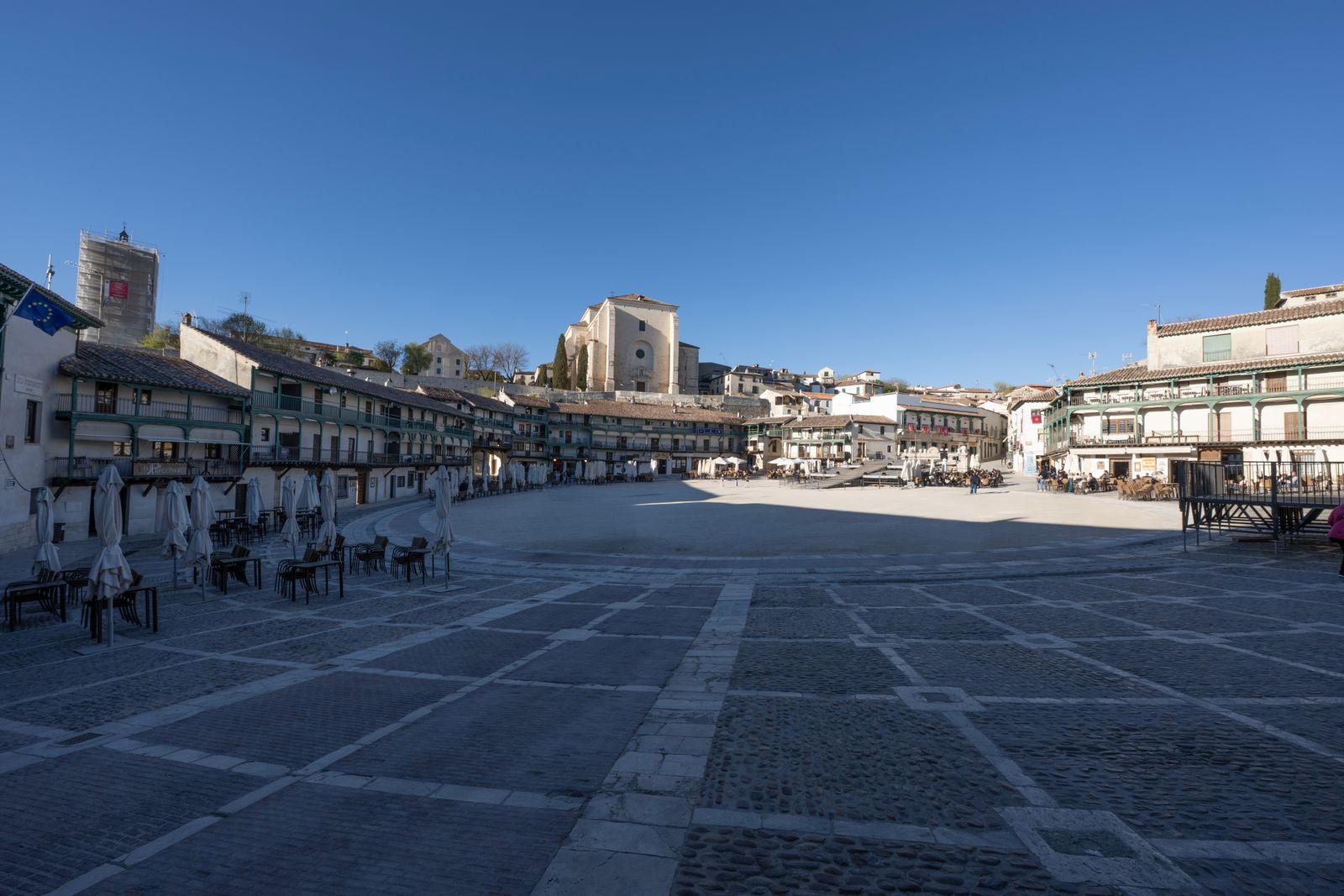 The Plaza Mayor of Chinchón near Madrid
