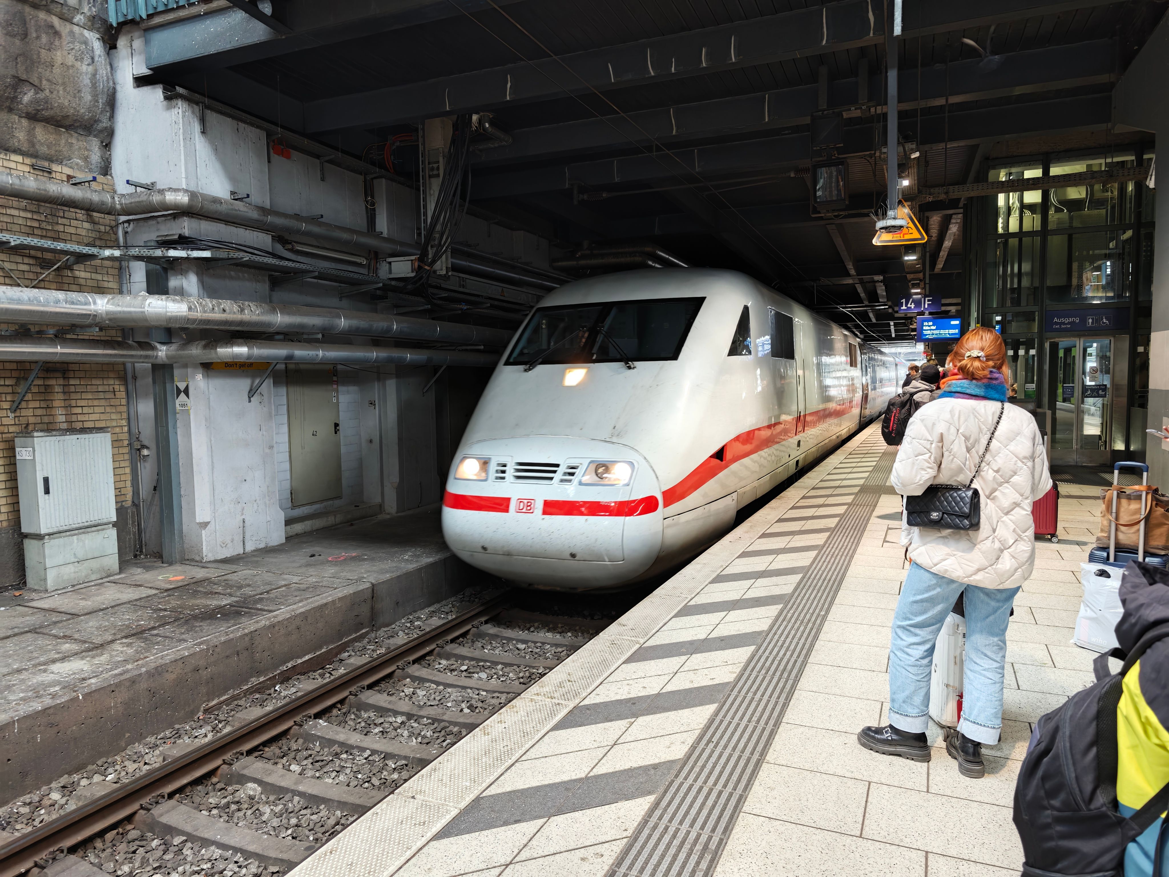 High-Speed Train Arriving at European Station · Free Stock Photo