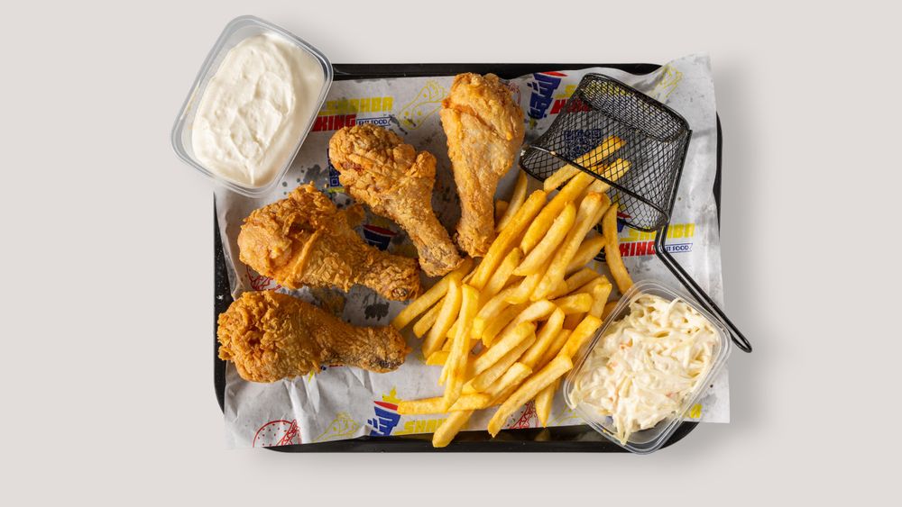 Illustration — poulet frit à Saint-Priest
