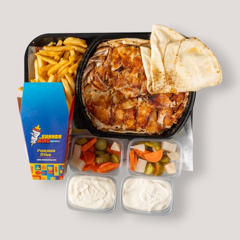 Sheet Pan Chicken Shawarma with Roasted Vegetables