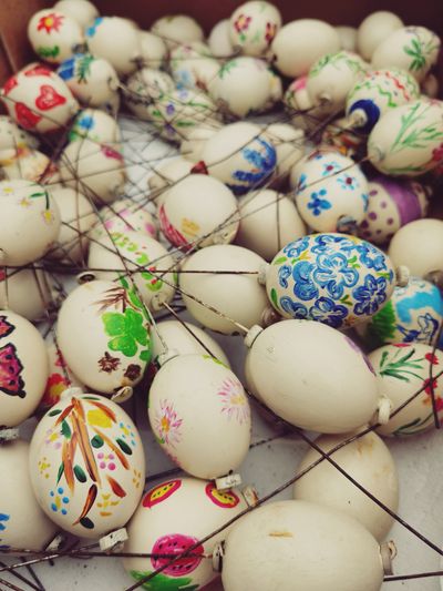 Painted (kraslice) eggs