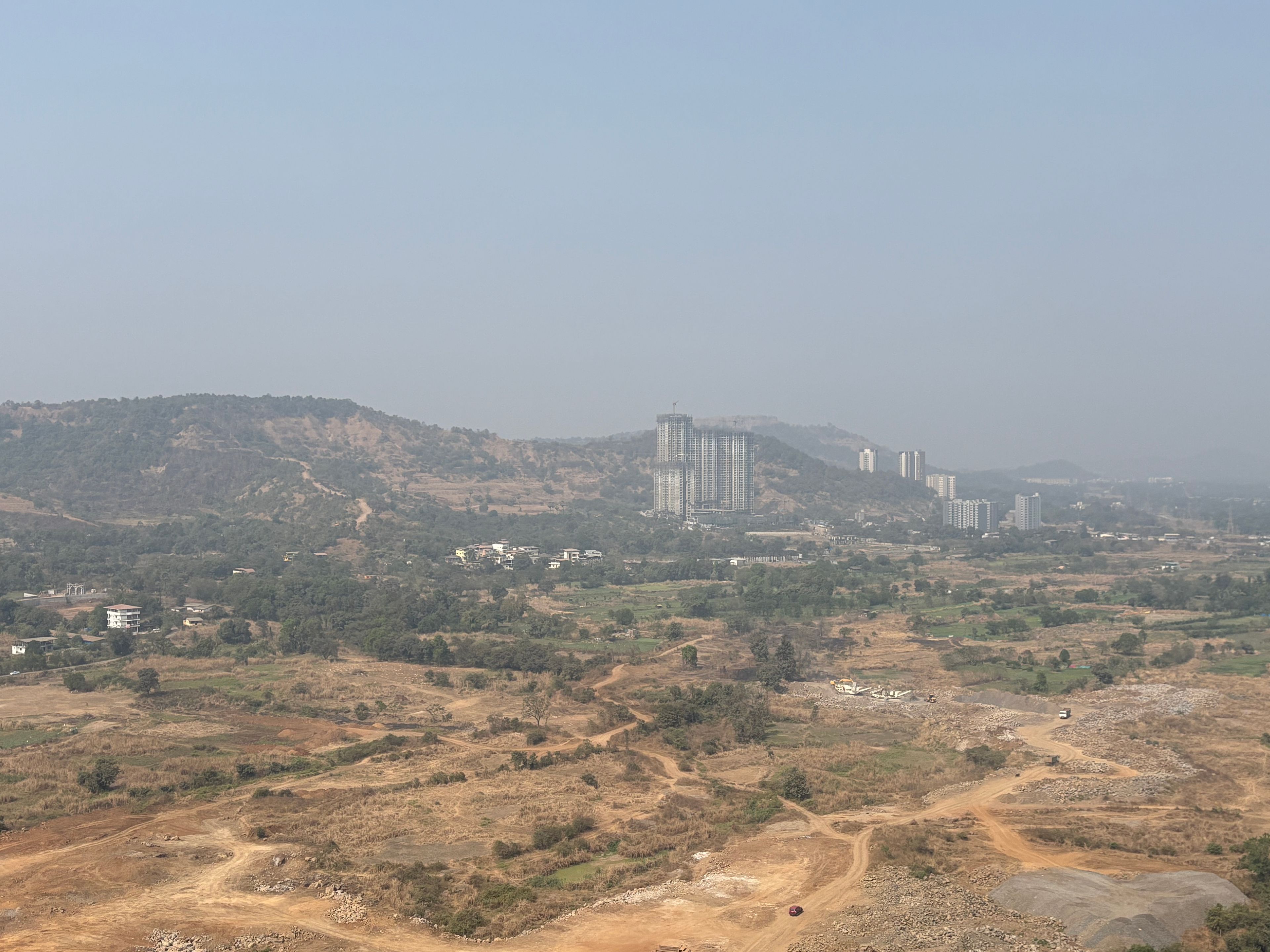 Pune Koregaon Park tree-lined street
