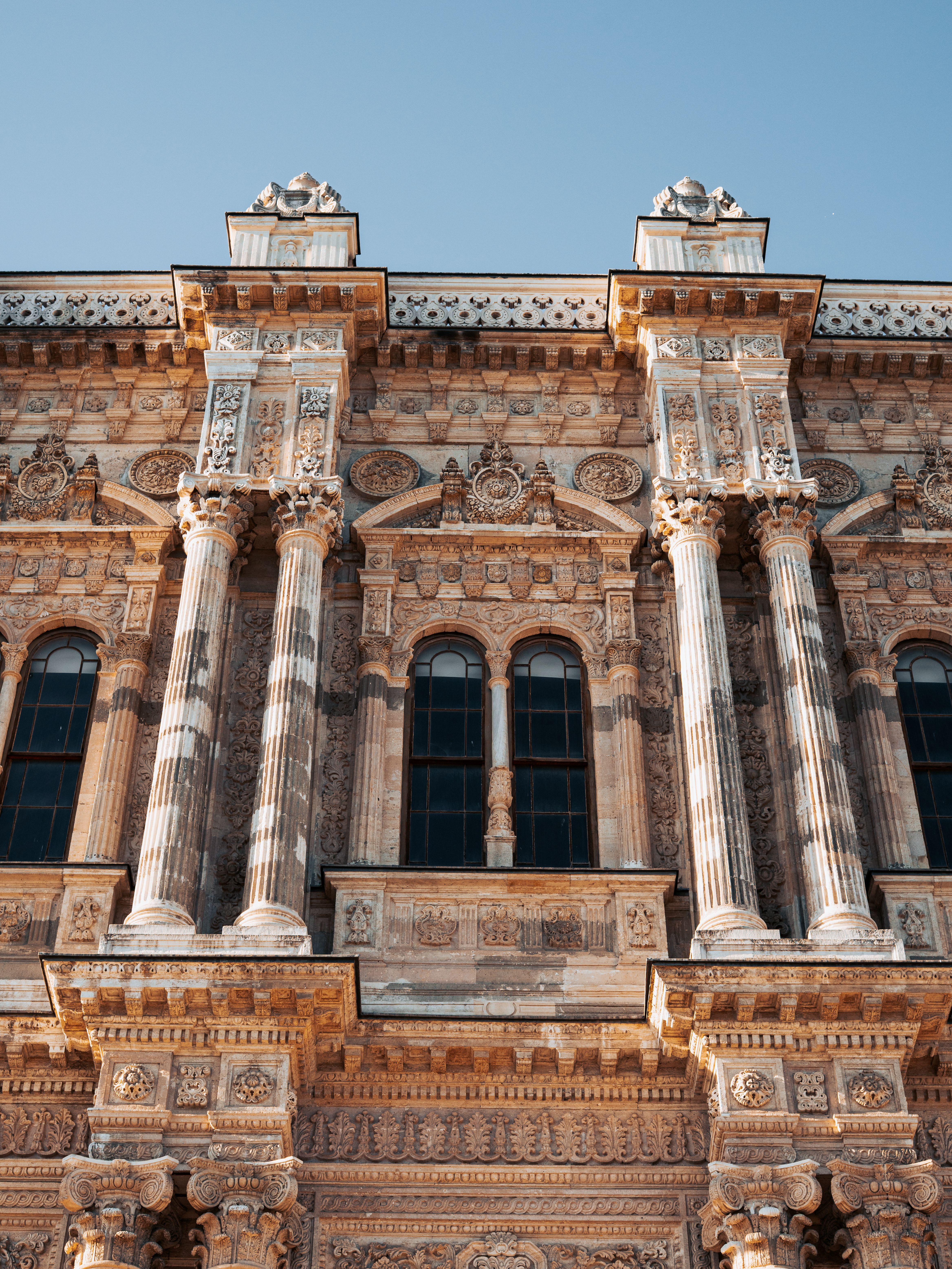 Stunning Ornate Facade of Historic Building · Free Stock Photo