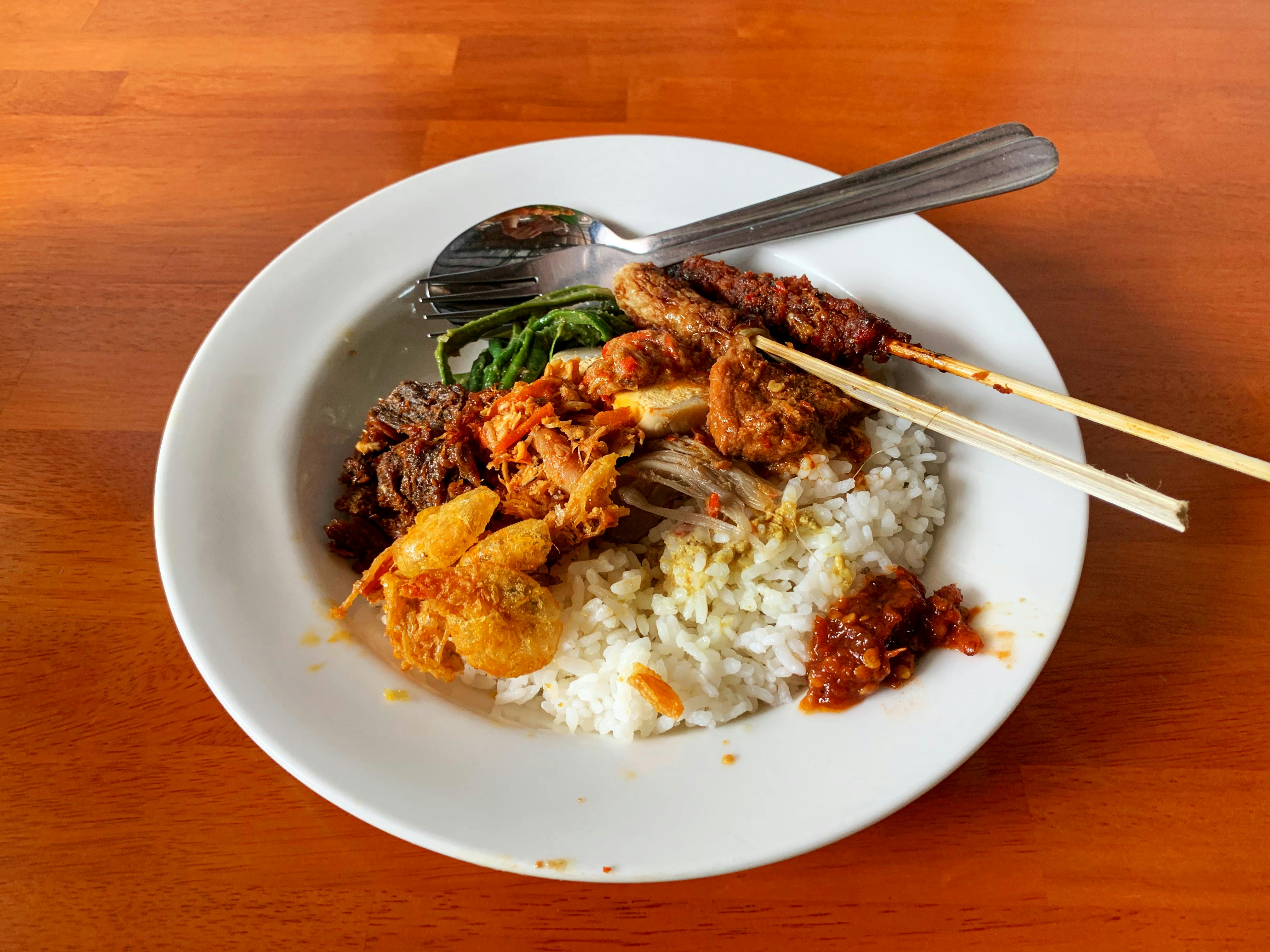 Bali legszebb templomai: 7 spirituális úti cél – Balinese nasi campur food
