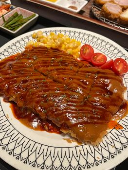 Pork Patty Meal Banquet