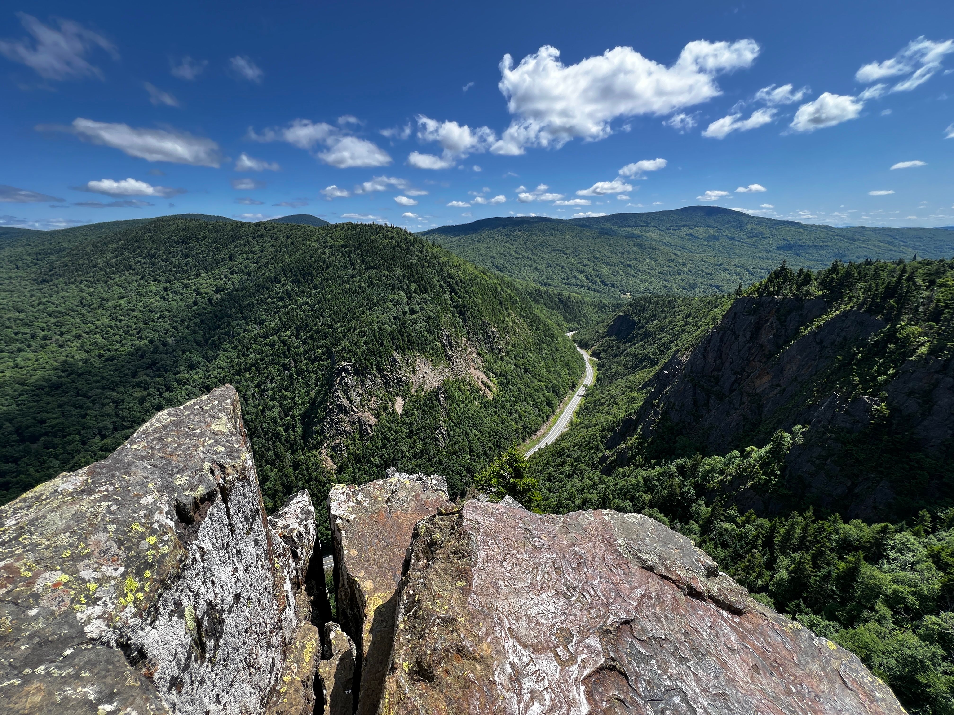 Drive to the Appalachia trailhead