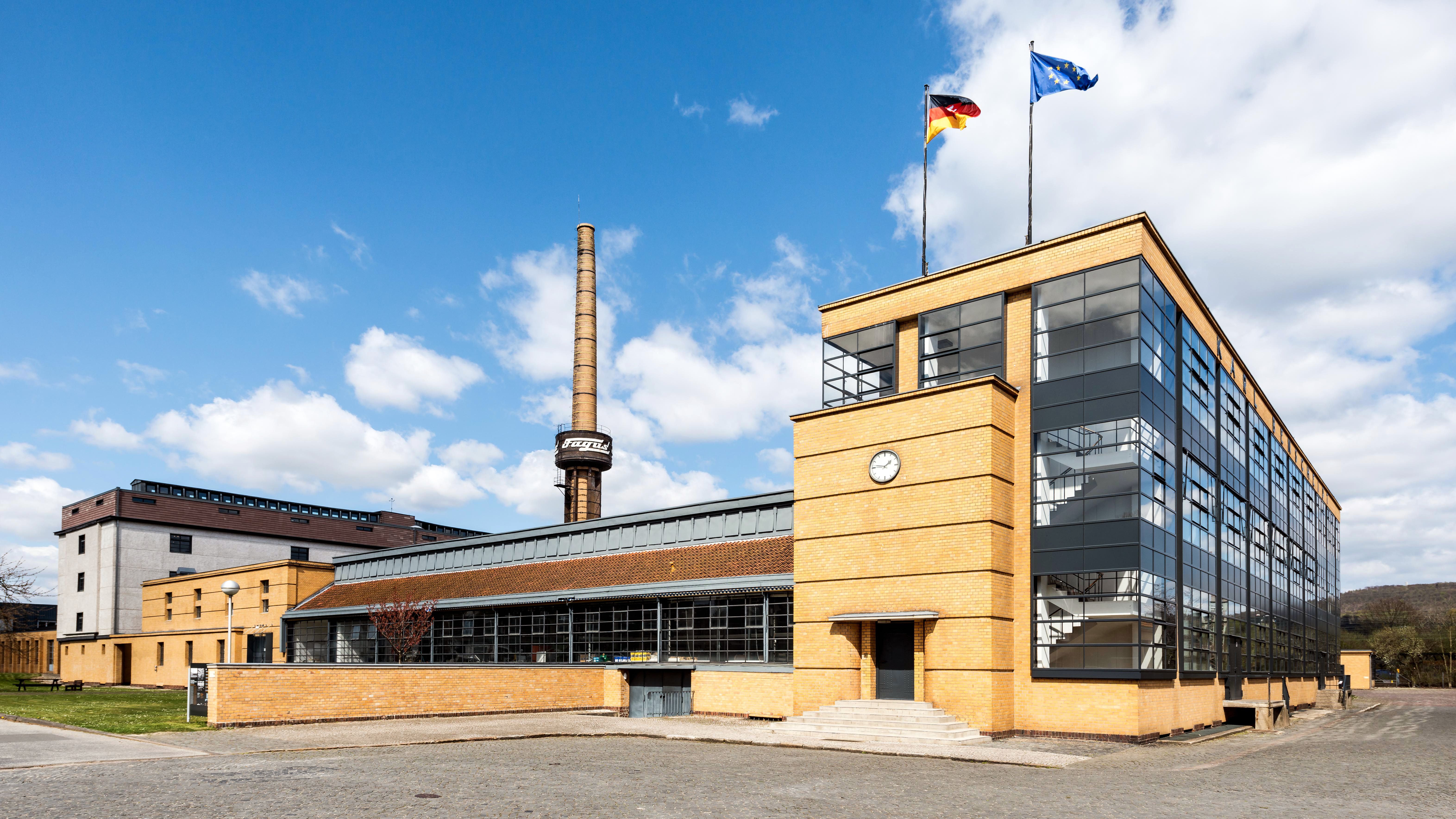 Explore the Fagus Factory, a UNESCO World Heritage Site in Alfeld, Germany, showcasing Bauhaus architecture.