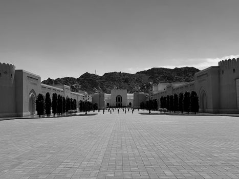 Sultan Qaboos Grand Mosque at opening — Muscat