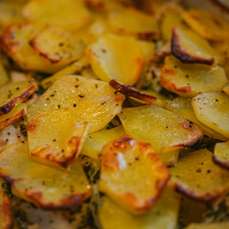 Scalloped Potatoes with Gruyère and Thyme