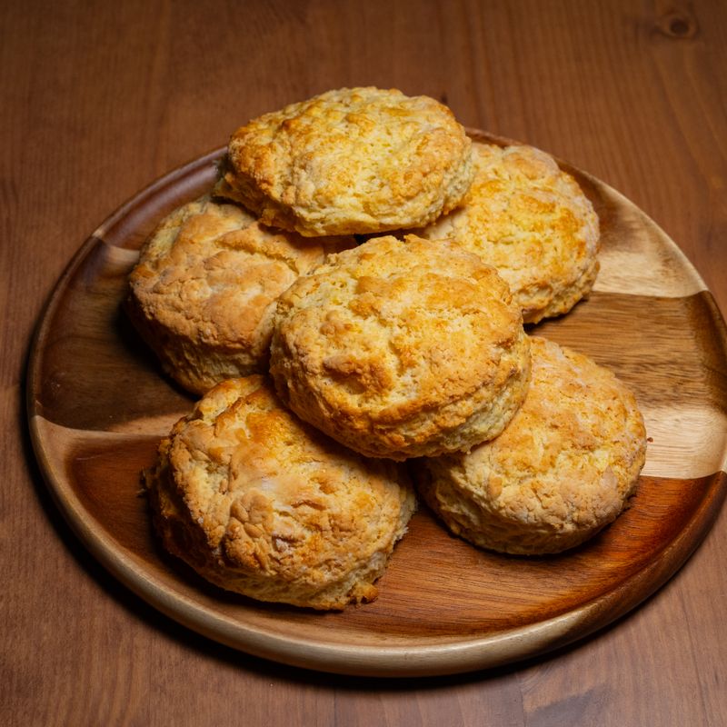 Rosemary Olive Oil Drop Biscuits