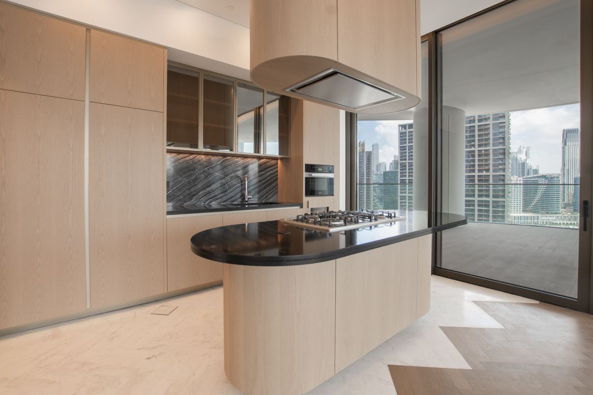 Urban Contemporary kitchen remodel style in Orange County