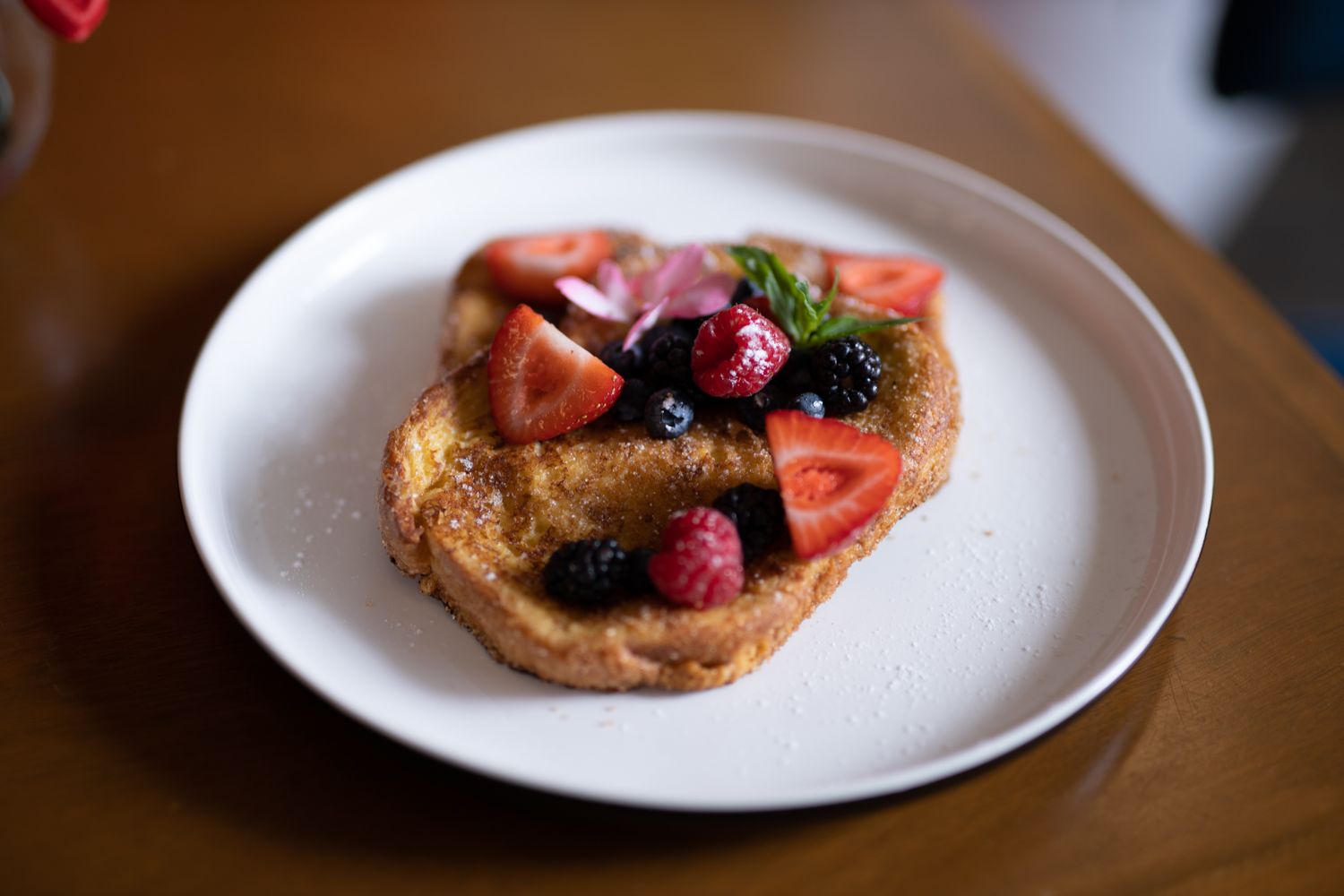 Whipped Baked Oats with Hollandaise
