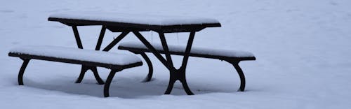 Free stock photo of relaxing, snow, table