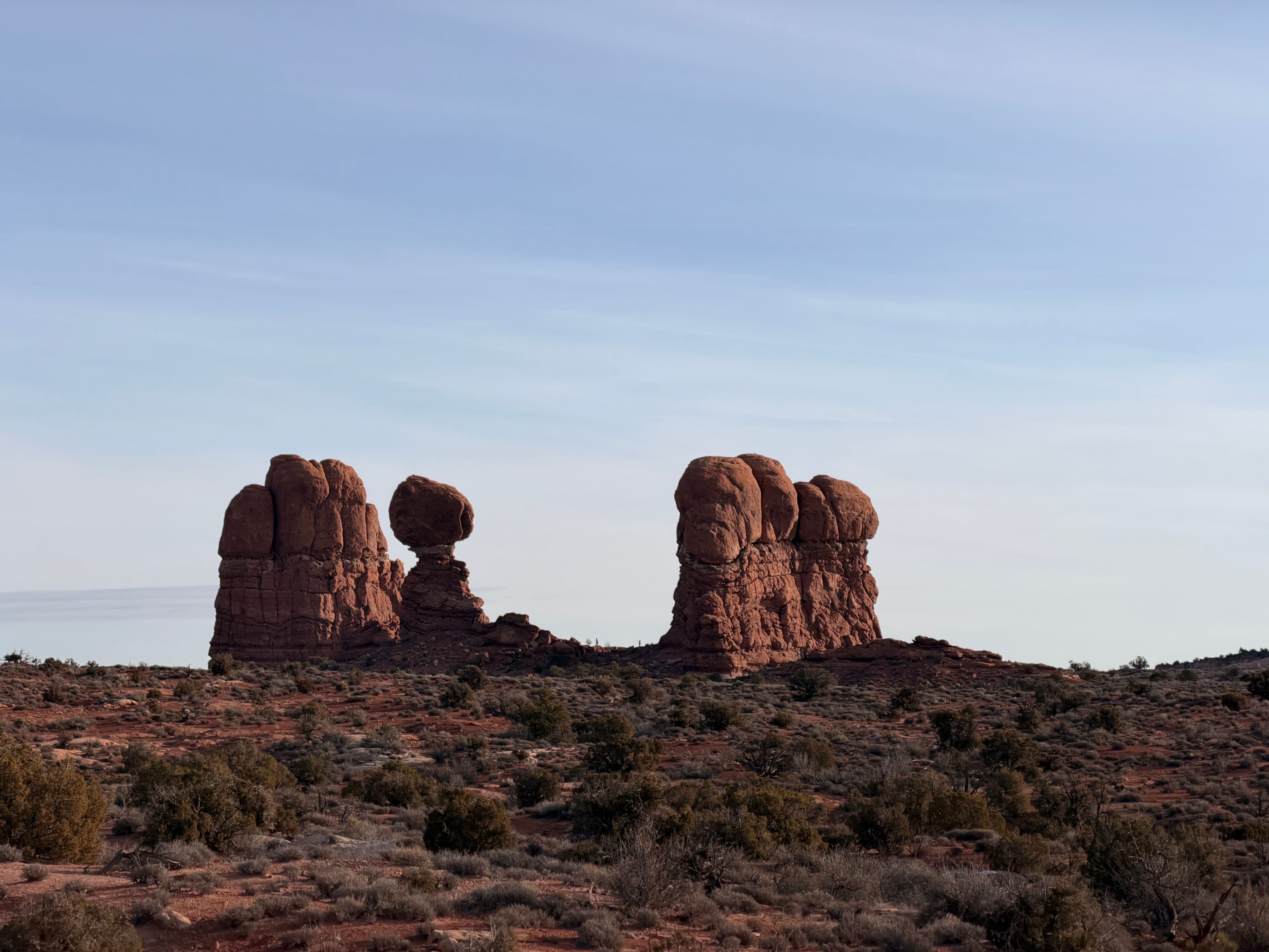 Balanced Rock Formation in Arches National Park · Free Stock Photo