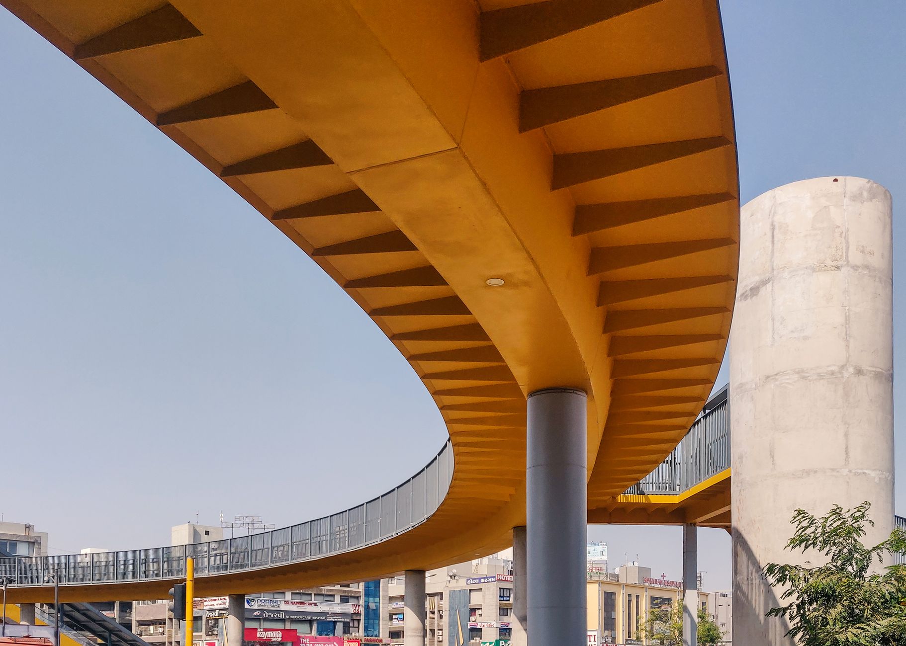 Featured image for the article: Two Gurugram foot overbridges near schools to be removed for Metro work