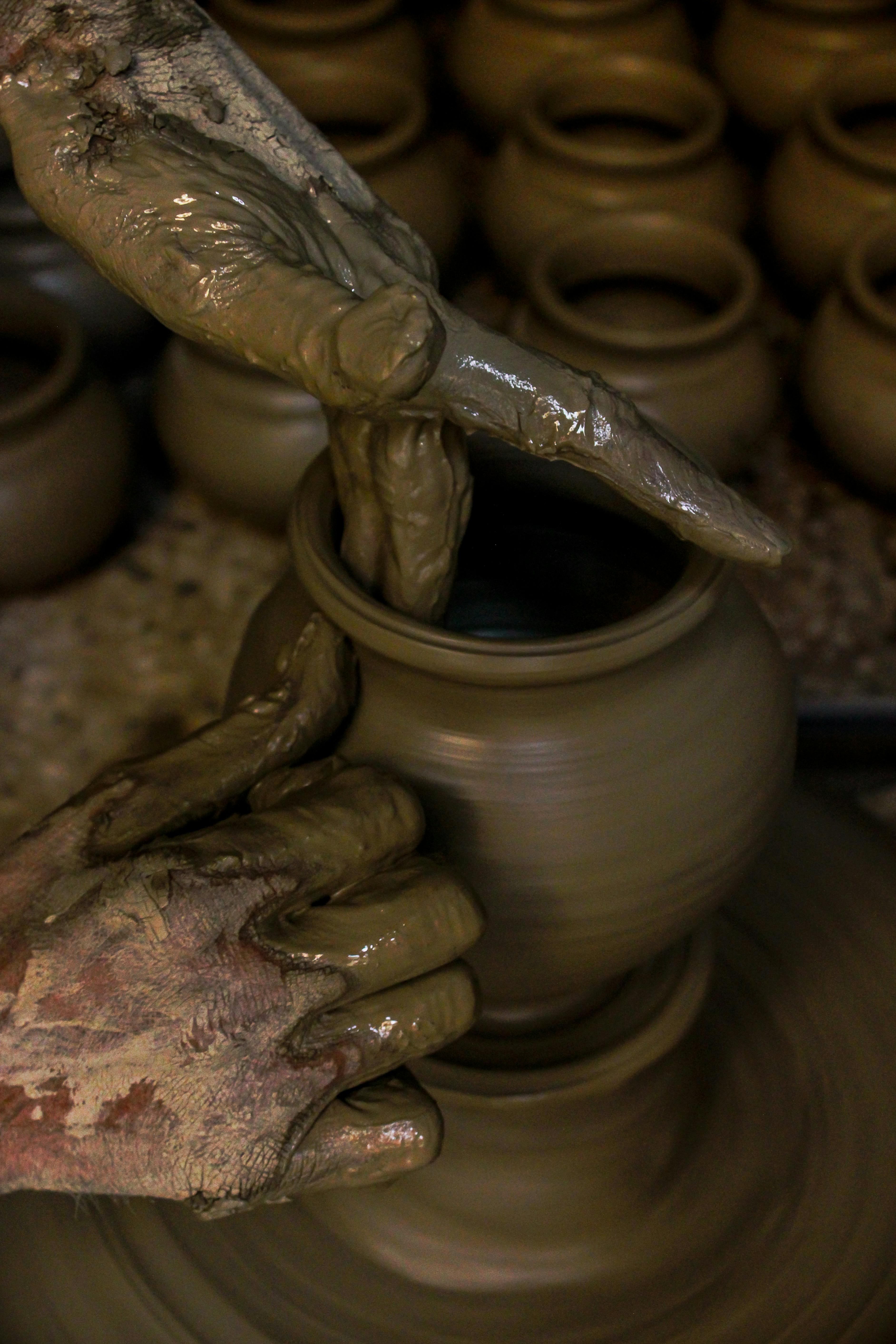 molding clay figures