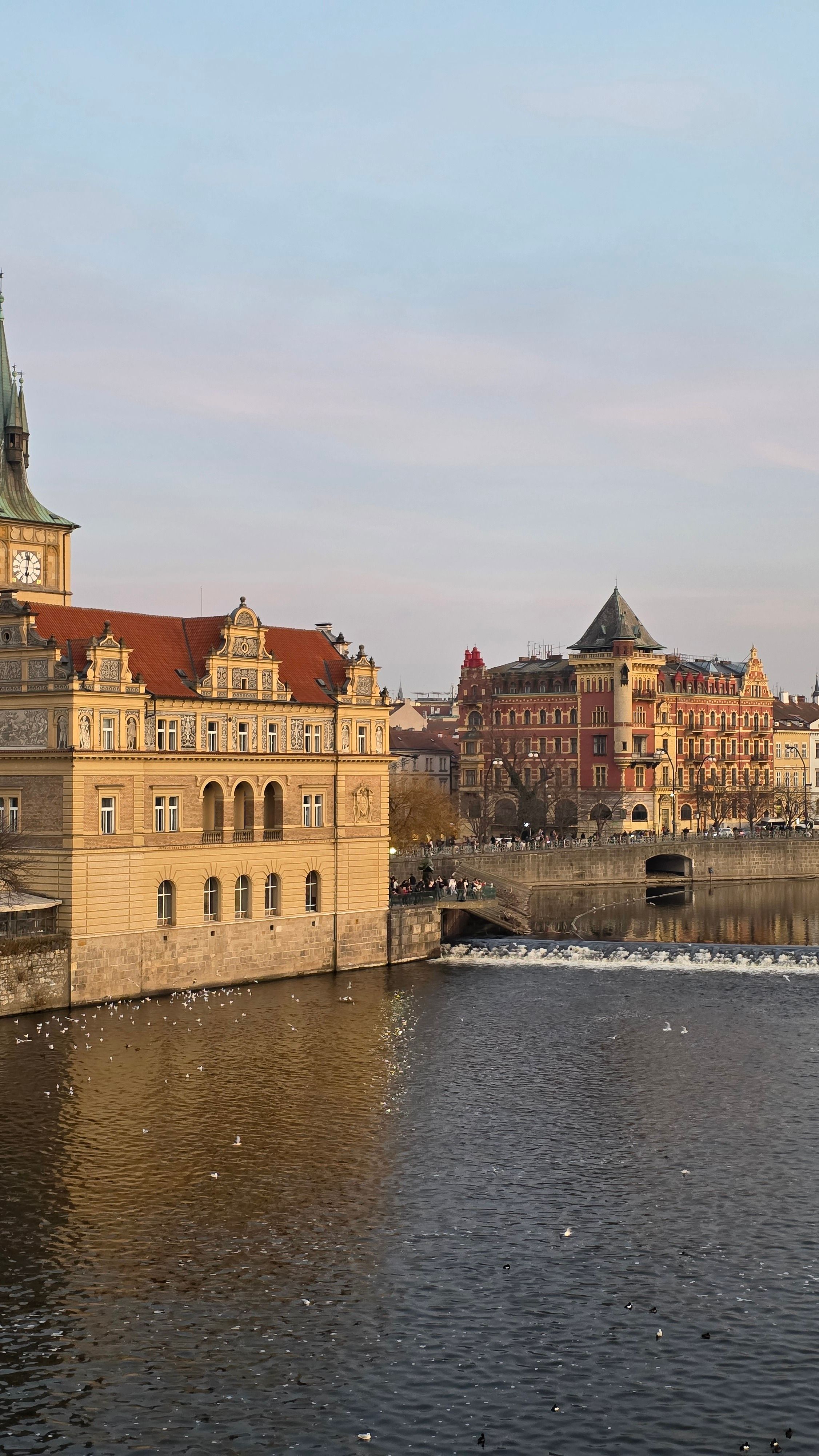 Charming Riverside Architecture in Prague · Free Stock Photo