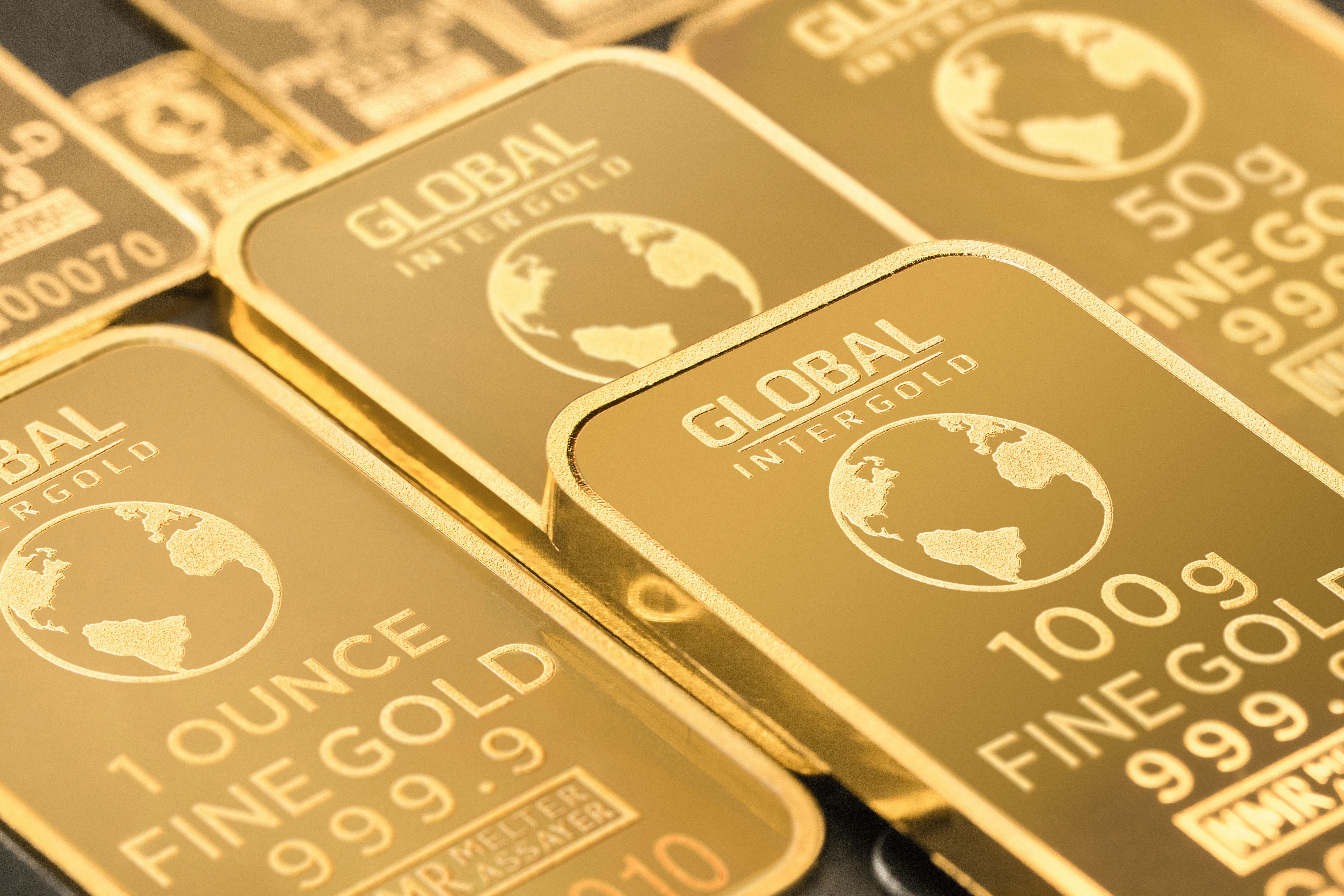 Free stock photo of global intergold, gold bars, gold is money