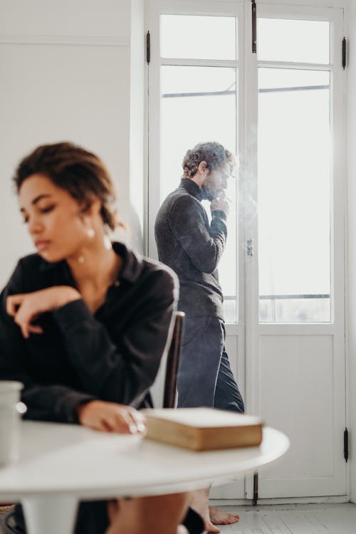 Free Couple Having A Misunderstanding Stock Photo