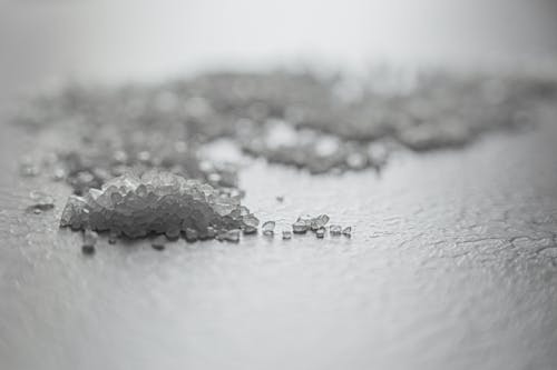 Kostenlos Salz In Weißer Oberfläche Stock-Foto