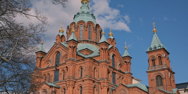 La catedral Uspenski de Helsinki