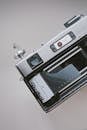Close-Up Photo Of Analogue Camera