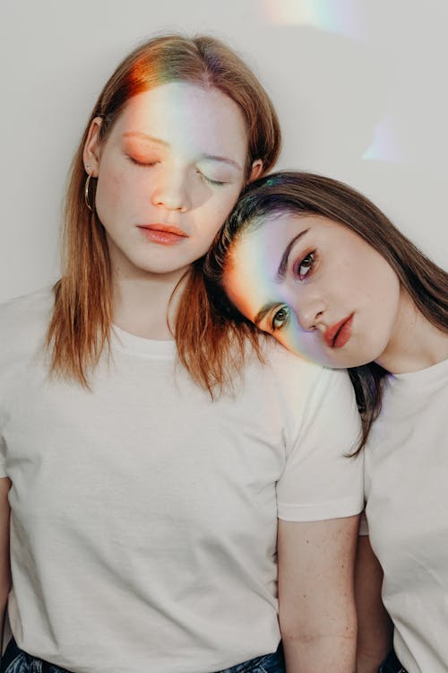 Women Wearing White Shirt