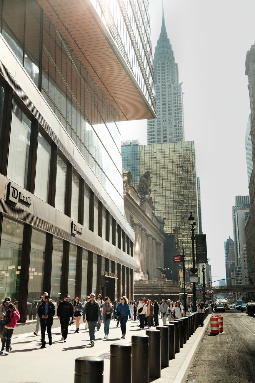 Faszinierendes Chrysler Building Skyline New York in New York – Architektur Hintergrundbild