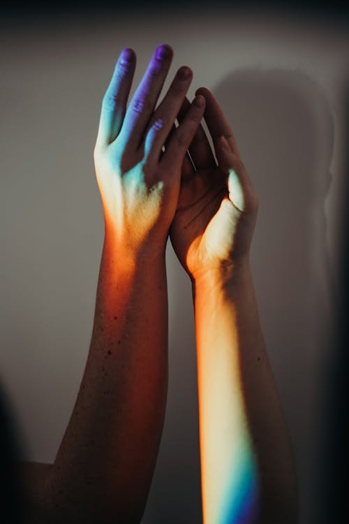 Photo of Persons Hands Doing High Five
