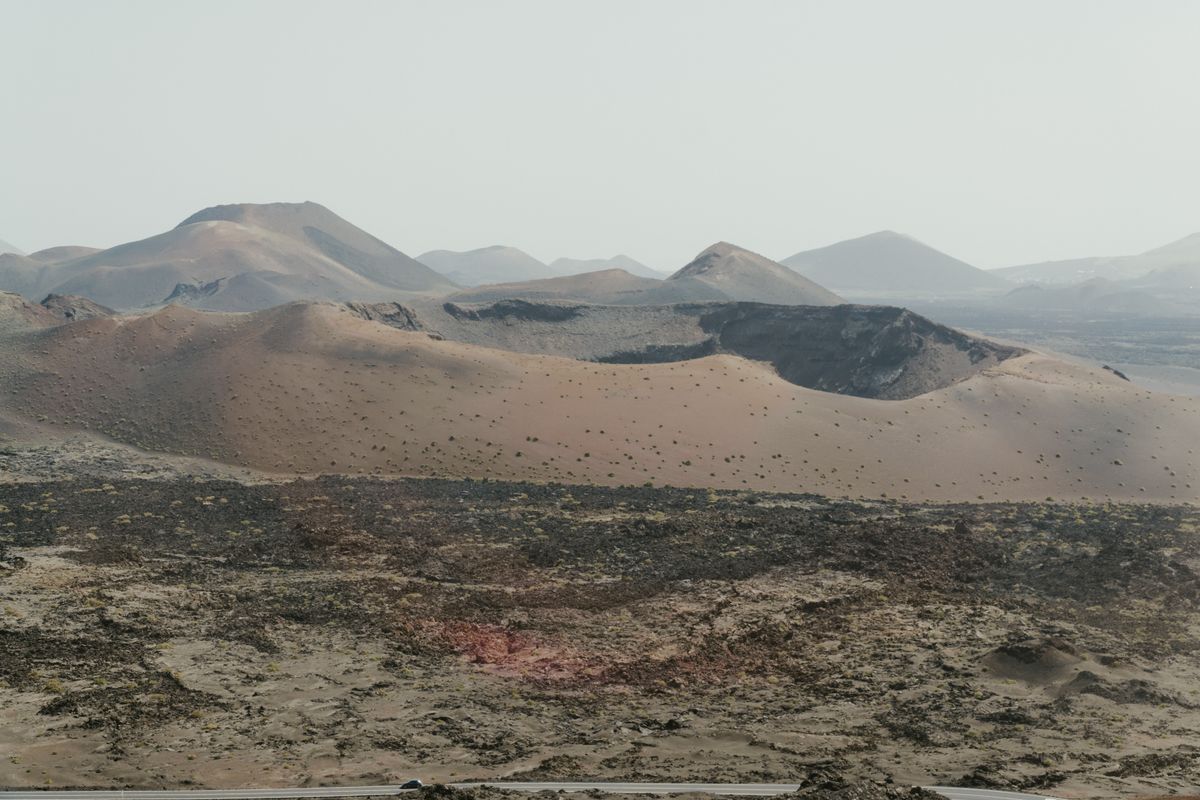 Timanfaya's Mountains of Fire — a Mars-analogue lava field NASA has used for astronaut training.