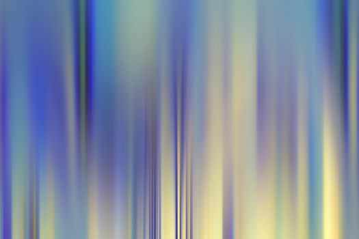 A vibrant abstract image featuring vertical light streaks in blue and yellow hues.